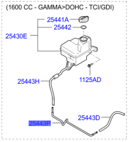 BORU-RADYATÖR.ALT 25443A2800