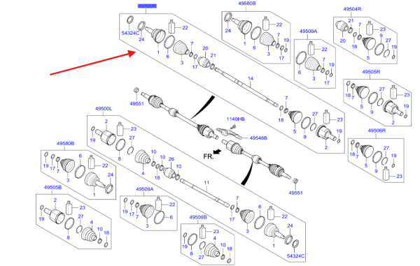 Aks Mılı Kmp.Sag 49501H8310