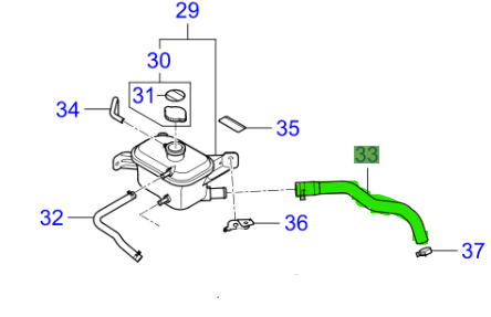 RADYATOR HORTUM&KELEPCE 254502F720