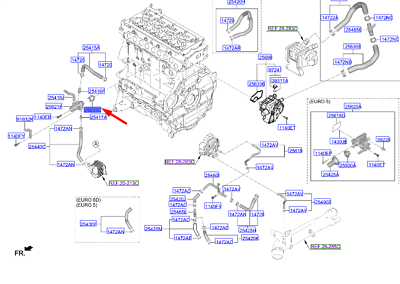 Termostat 254602U000