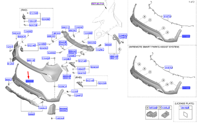 ARKA TAMPON ALT BAKALITI 86650J7PA0