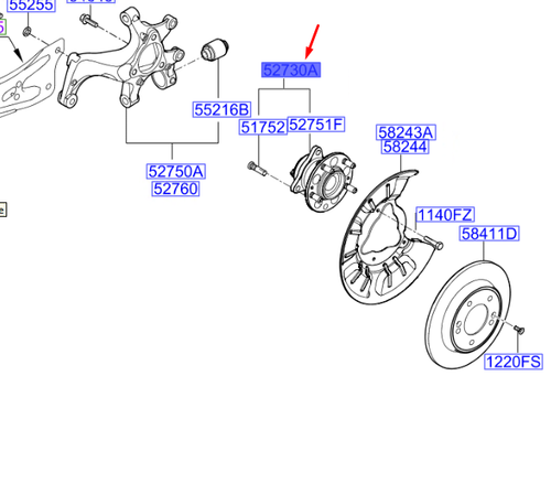 ARKA TEKER PORYASI 52730G4AA0
