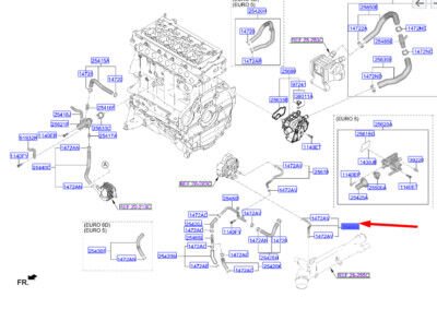 EGR VALF HORTUMU CIKIS 254902U010