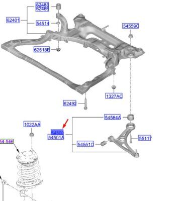 On Salıncak Sol 54500AT000