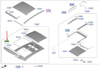 SUNROOF ON CAM PANELI 81620J7000