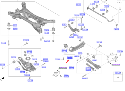 Arka Yan Denge Kolu Sağ 55271R2000