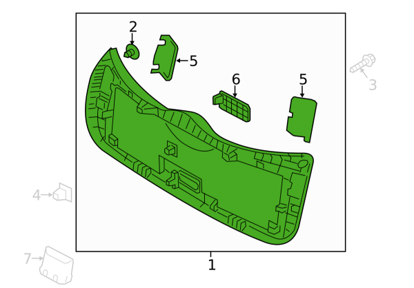 BAGAJ KAPUT BAKALITI 817501W200HU