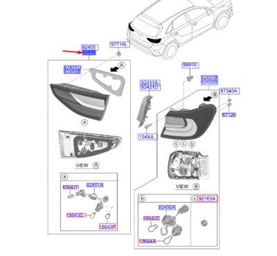 Stop Lamba Sag Ic 92404J7350