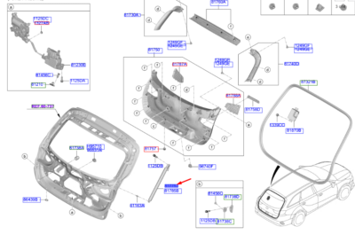 BAGAJ AMORTISORU-SOL 81830J7810