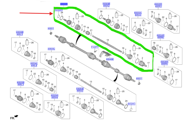 AKS MILI-KOMPLE SAG 49501H8270