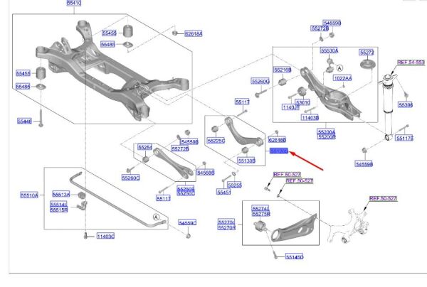 ARKA UST SALINCAK 55120AABA0