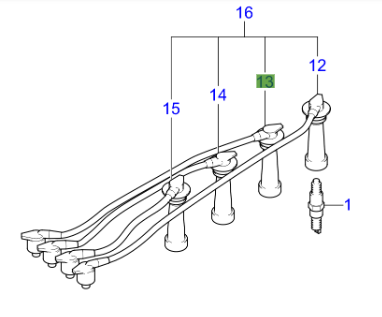 BUJI KABLOSU NO.2 2743026700