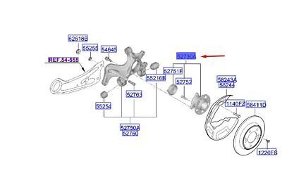 Arka Teker Poryası 52730AO000