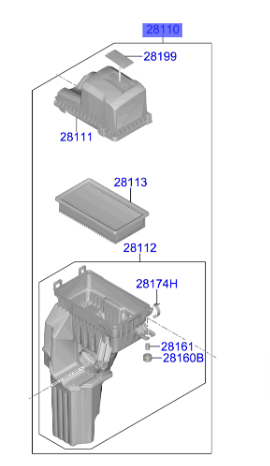Hava Fıltre 28110H8200