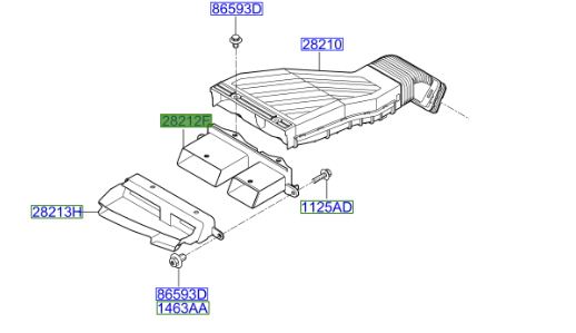 Hava Giriş Ucu 28212D9000