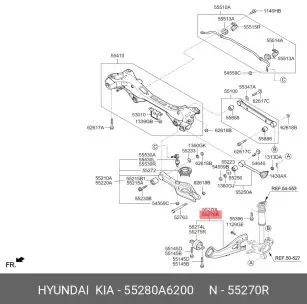 ARKA ÜST SAĞ DENGE KOLU 55280A6200