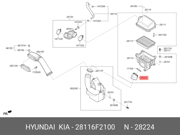 Adaptor 28116F2100