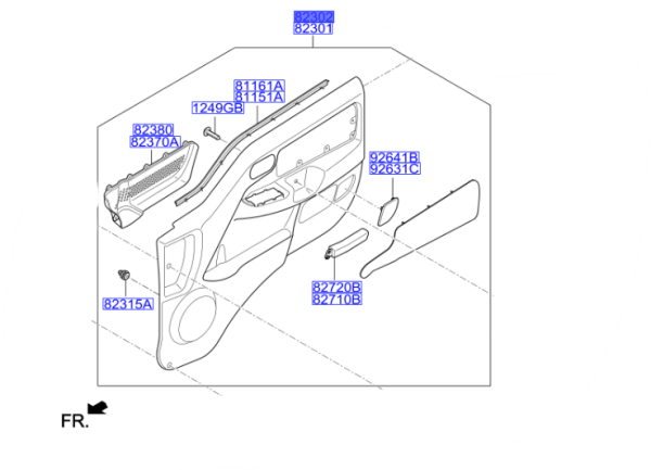 ON KAPI DOSEMESI SAG 823024E040GW