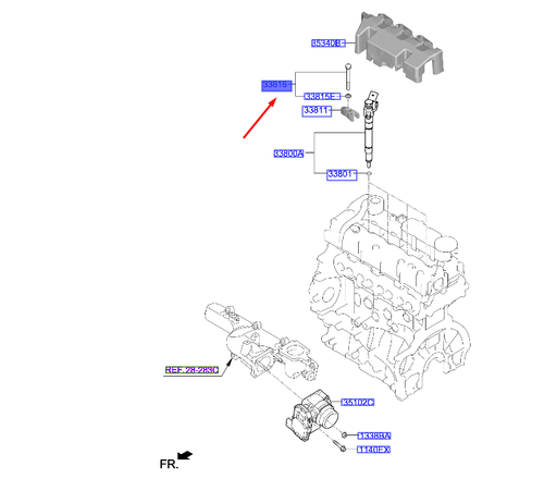 Cıvata Enjektor 338162U000