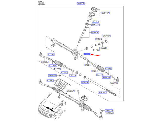 DIREKSIYON YASTIGI 57719D3000