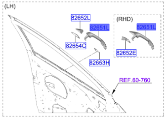 Kapı Kolu Sol 82651R2200
