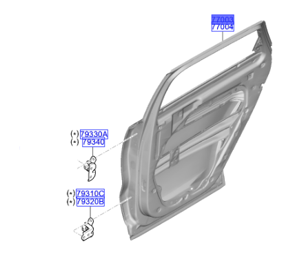 ARKA KAPI SOL 77003P2011