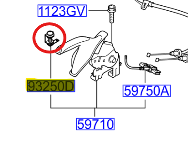 El Fren Dugmesı-Kmp 938302F000