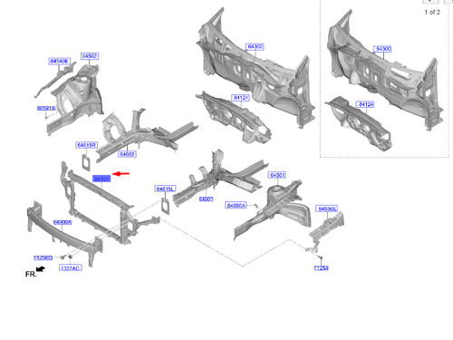 ON PANEL IC SACI 64101J7520