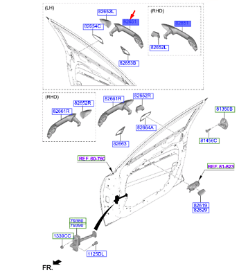 ON KAPI IC ACMA KOLU 3DR 82651J7000