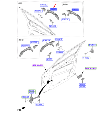 ON KAPI IC ACMA KOLU 3DR 82651J7200