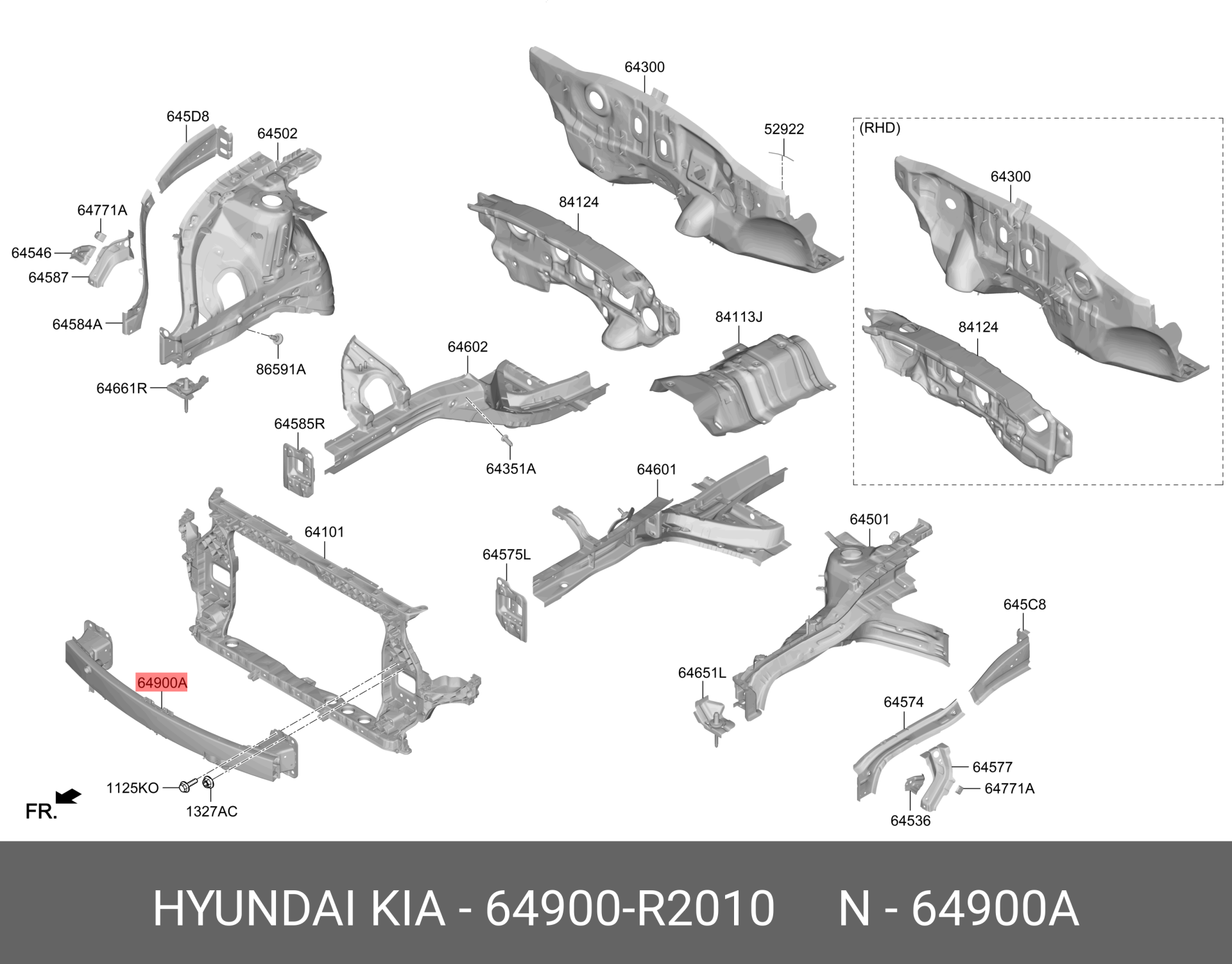 ON TAMPON DESTEK SACI 64900R2010