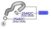 Su Gırıs Hortumu 2842208400