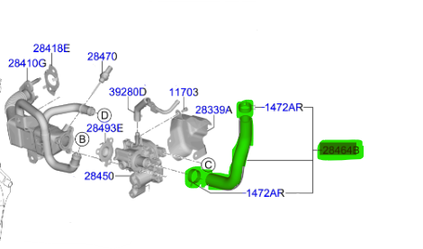 EGR HORTUM 2843108400