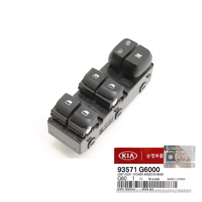 Picanto Otomatik Cam Ana Kumanda Düğmesi 93571G6000