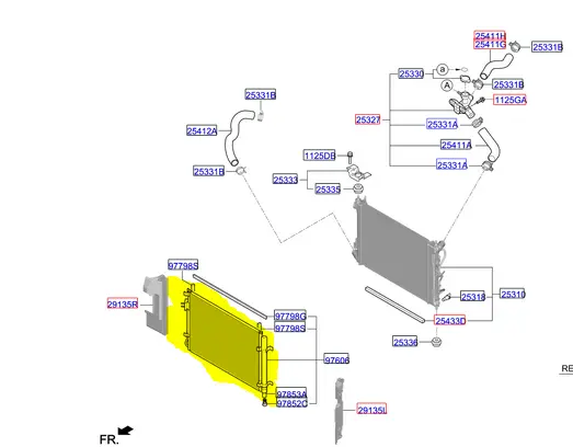 Klıma Radyatoru 97606H8600
