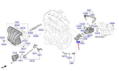 Valf Egr 2845008HA0