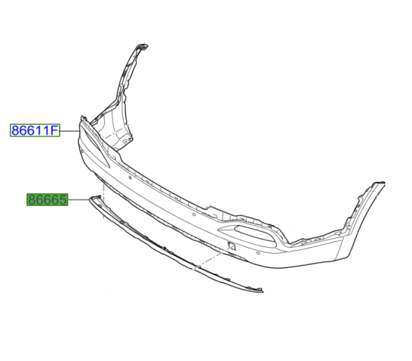 Sorento Arka Tampon Bakalıtı 86665C5010