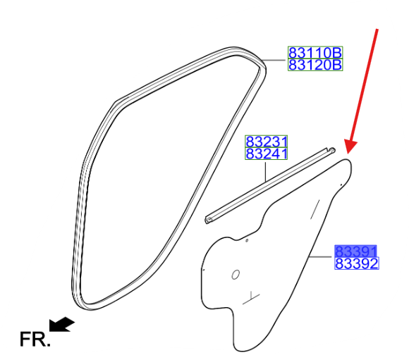 ARKA KAPI BAKALIT SOL 83391H8010
