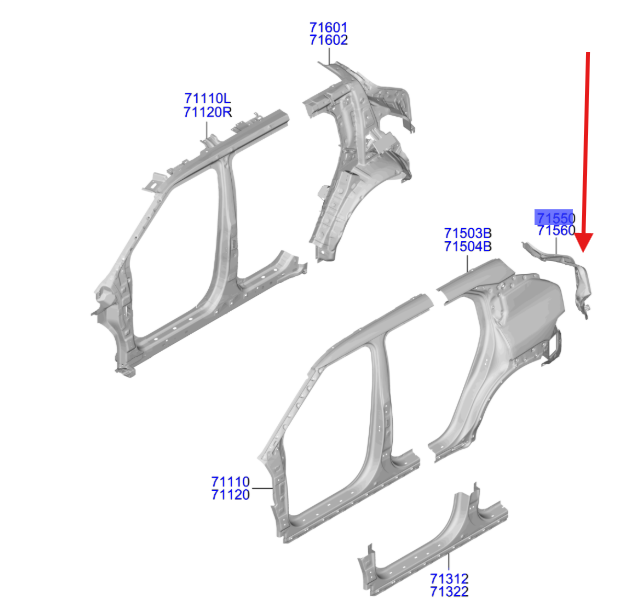 ARKA DIS SAC SOL 71550EV000