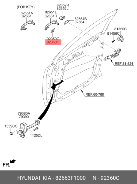 Pad On Sag 82663F1000