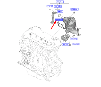 KATALITIK KONVERTOR CONTASI 285352SAD0