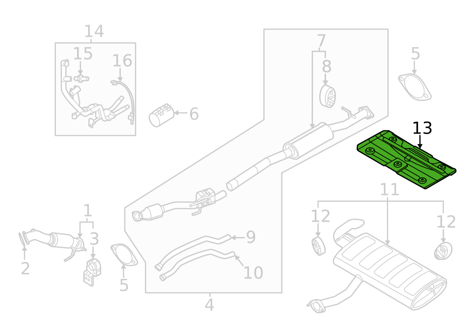 Isı Kalkanı 28795P1010
