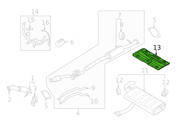 Isı Kalkanı 28795P1010