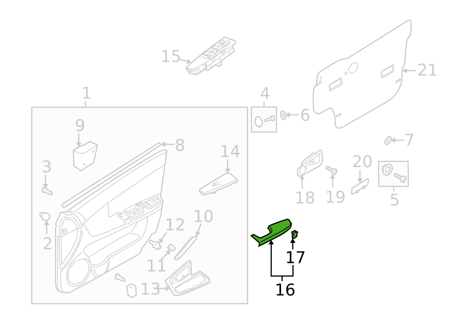 ON KAPI KOL DAYAMA SAG GRI 827202F000GW