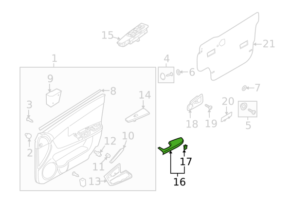 ON KAPI KOL DAYAMA SAG GRI 827202F000GW