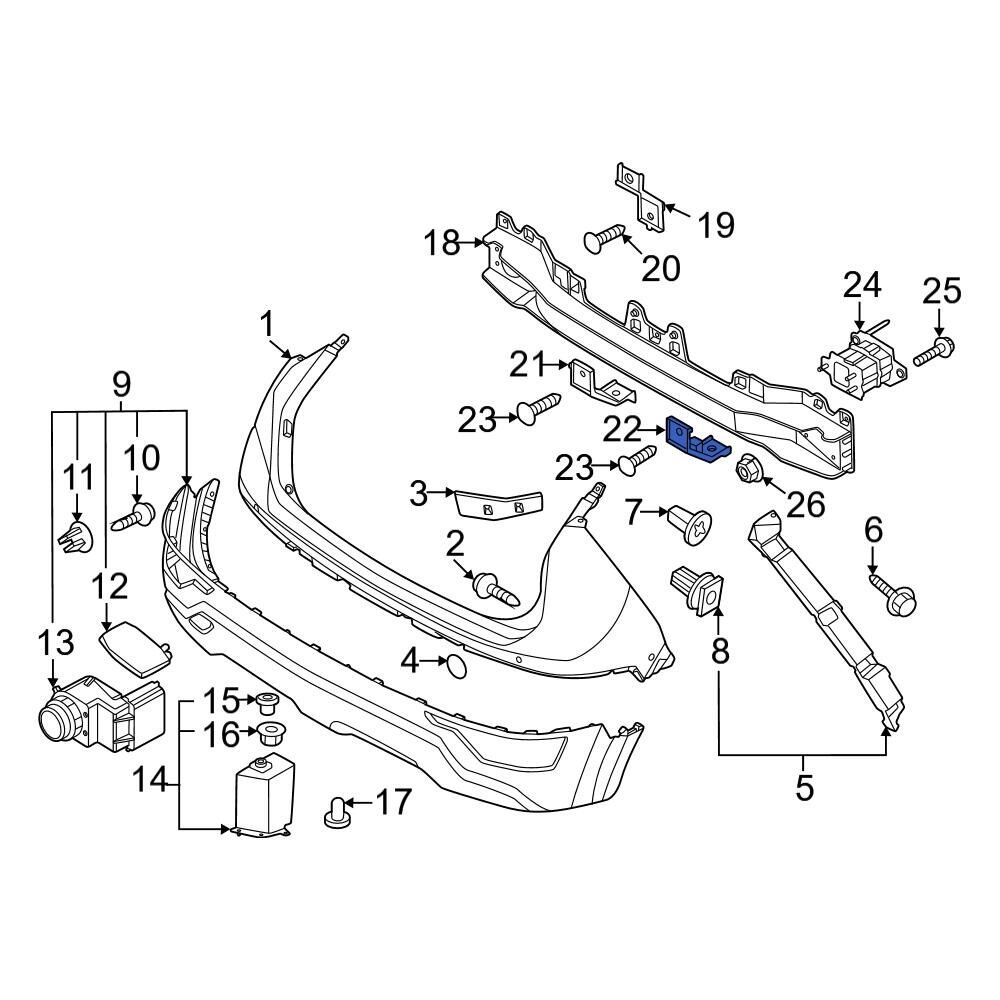 ARKA BRAKET 86637AT000