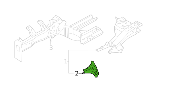 ARKA CAMURLUK & TAMPON BRAKETI SAG 645871W010