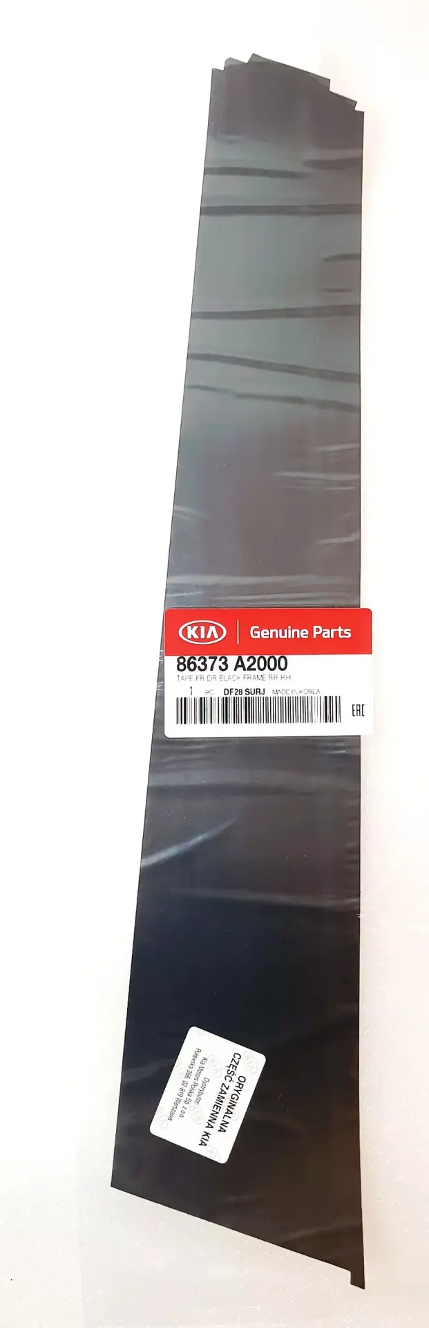On Kapı Bandı Sıyah Arka Cerceve Sol 86363A2000