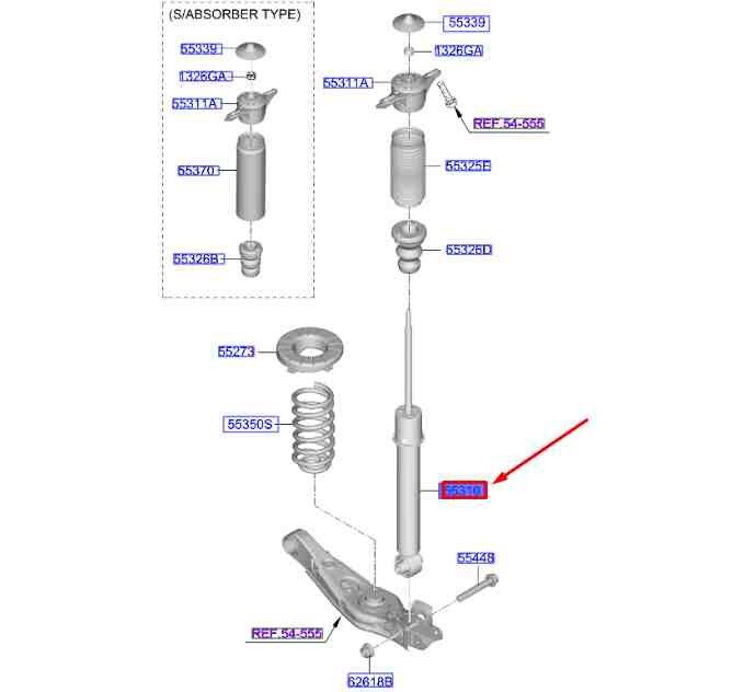 Arka Amortısor 55367P2001