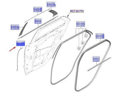 ARKA KAPI CITASI SAG 831B0AT000
